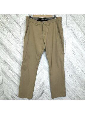 Galvin Green Ventil8 Golf Pants Trousers Mens Size 36x34 Khaki Tan Stretch